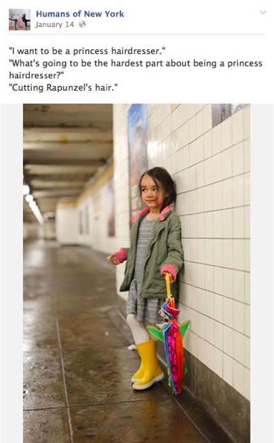 [Image from Humans of New York Facebook page.]
